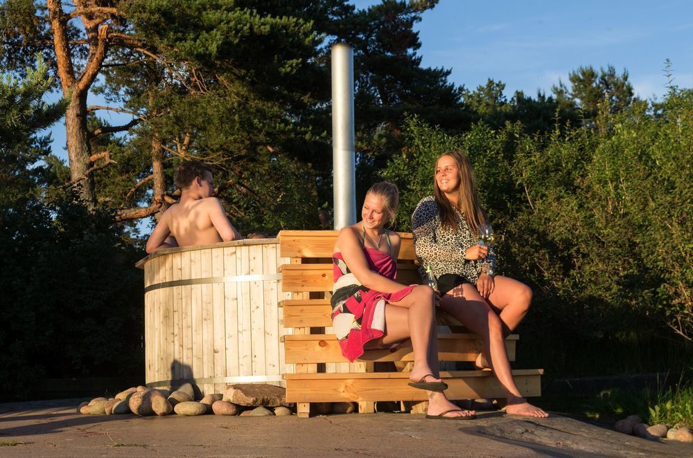 Strandby Villas Kaeringsund Eckero Exterior foto